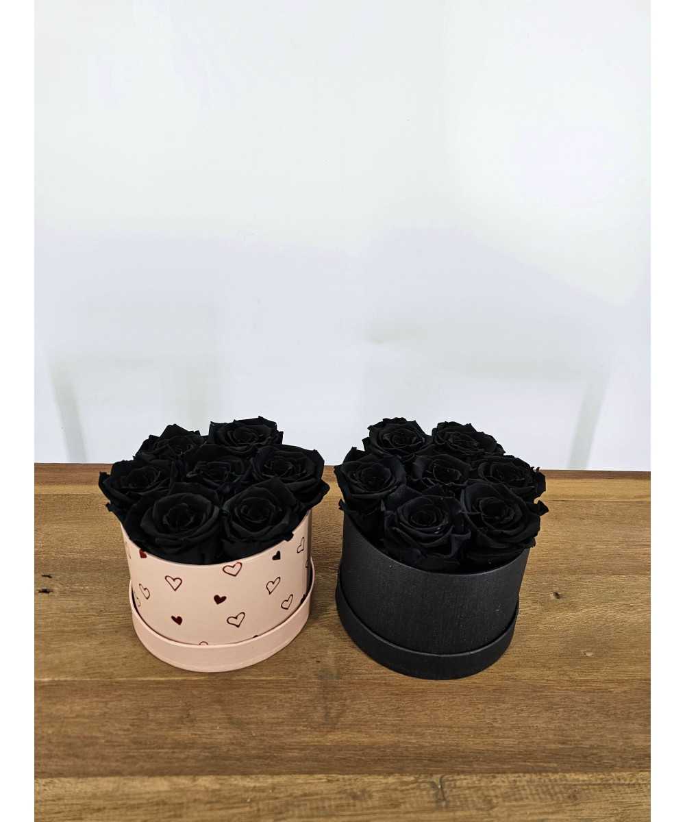 Rose box small - black