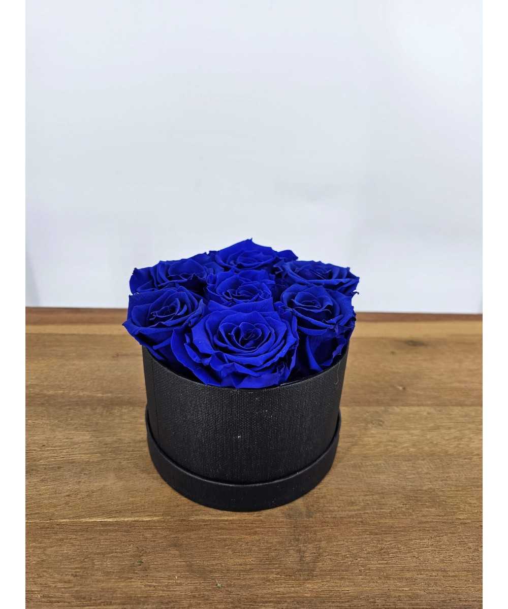 Rose box small - blue