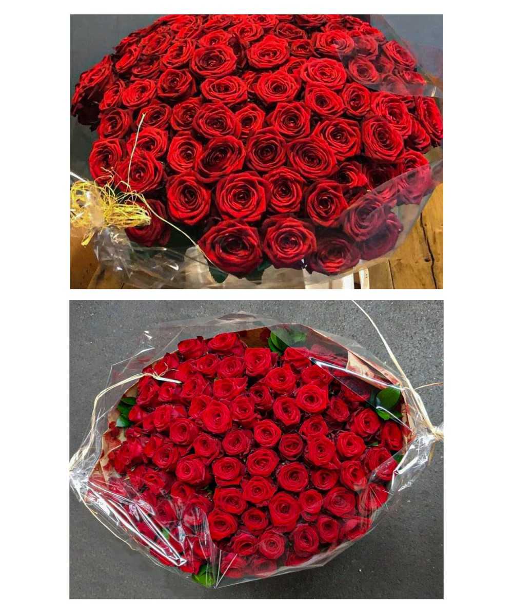 Save Naomi! Buy red roses 100 pieces? | 10 day warranty