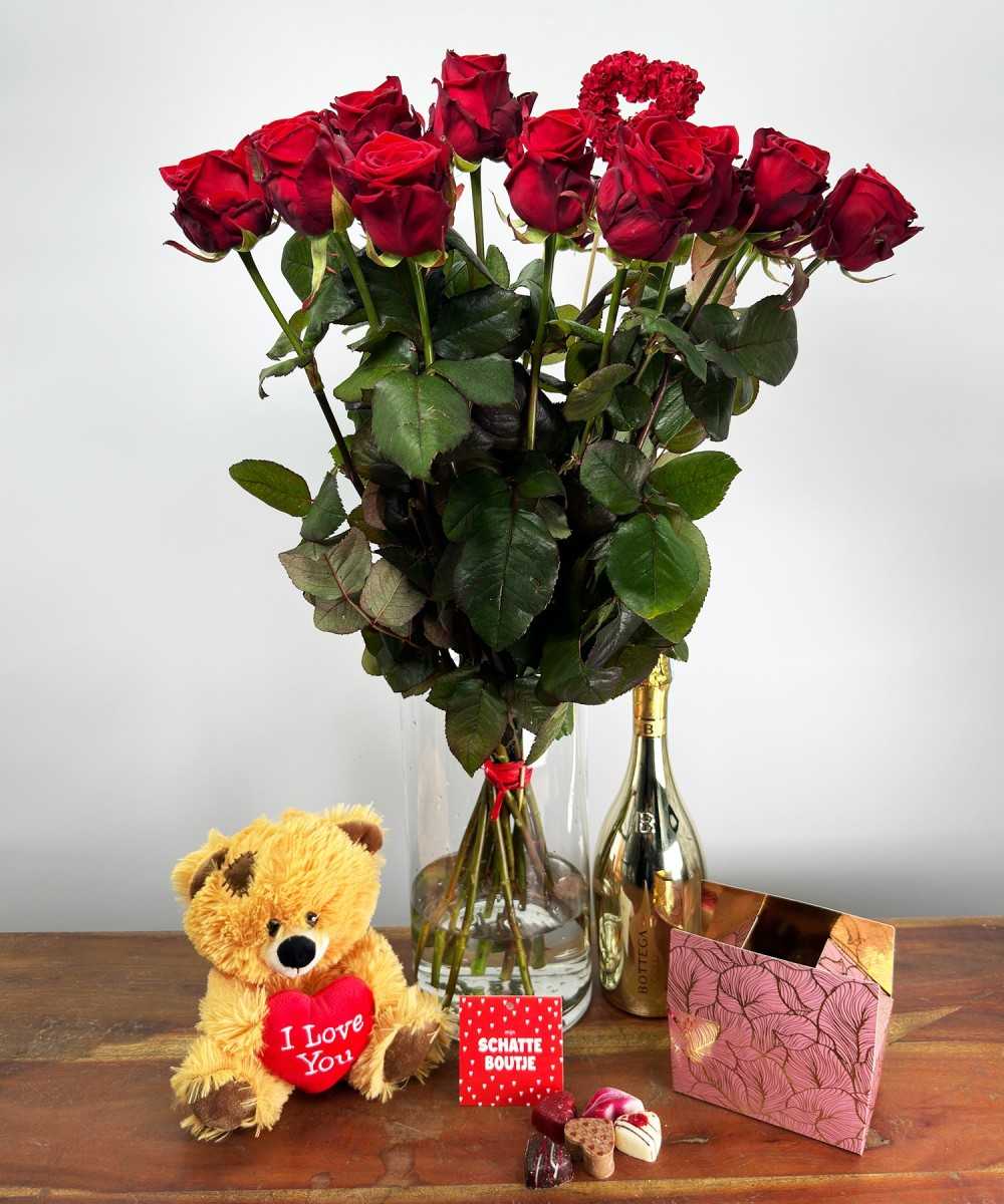 15 Red Naomi - Bear - Chocolate mix - Prosecco