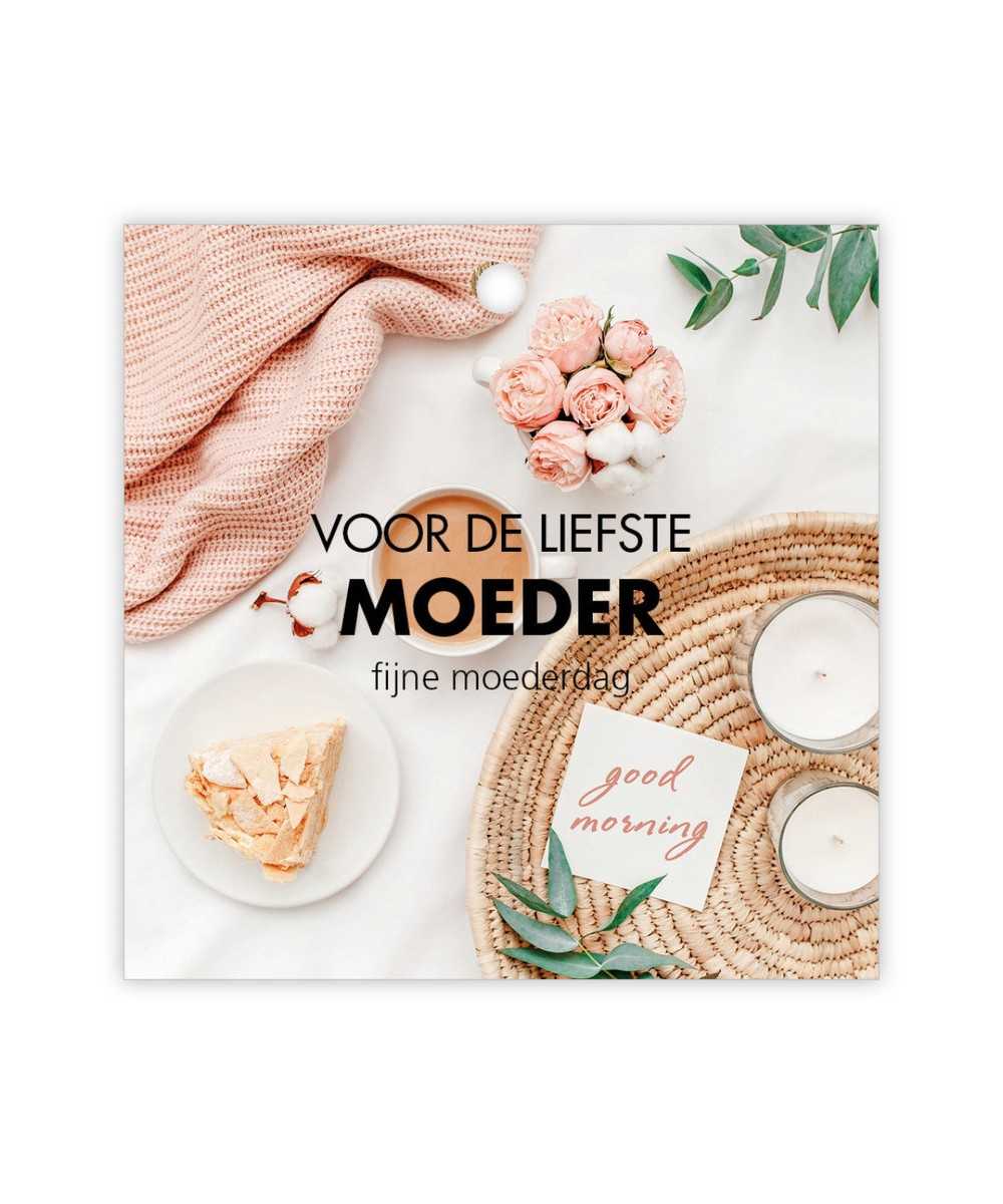 Moederdag kaartje "voor de liefste MOEDER"